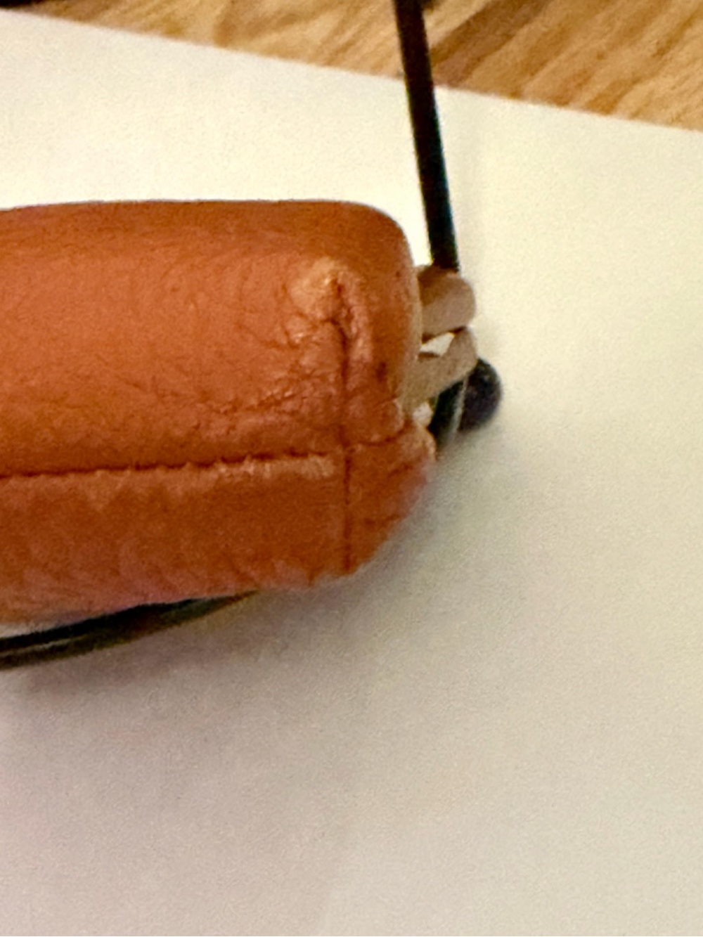 Dooney & Bourke Pebbled Leather Kiss-Lock Coin Purse - British Tan - Picture 3 of 7